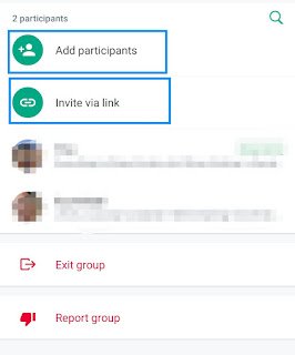 Add Participants to WhatsApp