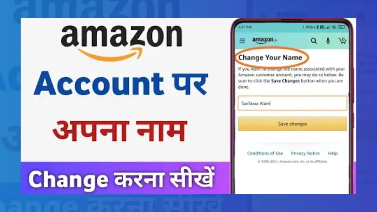 How to Change Name in Amazon Account