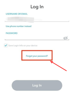 foget password par click kare